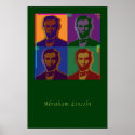 Lincoln large poster posters