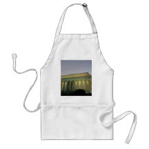 Lincoln Memeorial night scene Aprons