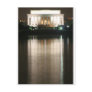 Lincoln Memorial Night Reflection Postcard