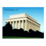 lincoln memorial post cards