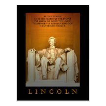 Lincoln Memorial Postcard