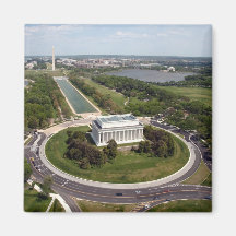 Lincoln Memorial Refrigerator Magnet