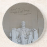 Lincoln memorial Washington D.C. photo coaster