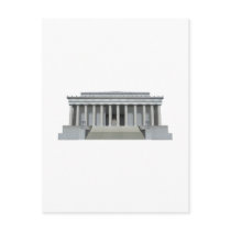 Lincoln Memorial: Washington DC Post Card