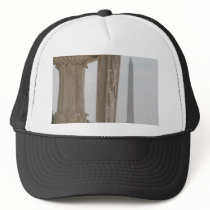 lincoln memorial washington monument trucker hats