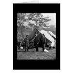 Lincoln, Pinkerton and McClernand at Antietam 1862 Greeting Cards