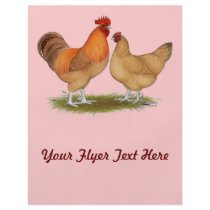 Lincolnshire Buff Chickens