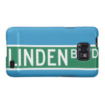Linden Boulevard Sign Samsung Galaxy Case