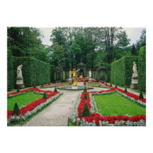 Lindenhof Castle, Bavaria, Germany flowers Custom Invitations