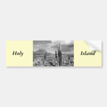 Lindisfarne Castle Bumper Sticker
