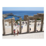 Lindos Acropolis Postcard