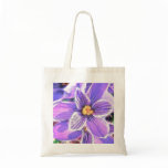Line Art Crocus Bag