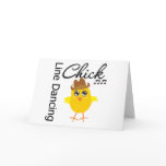 Line Dancing Chick cards