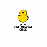 Line Dancing Chick t-shirts