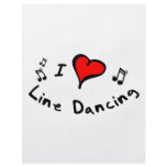 Line Dancing I Heart-Love Gift flyers