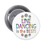 Line Dancing is the Best Pinback Button