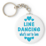 LINE DANCING LOVE KEYCHAIN