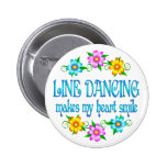 Line Dancing Smiles Buttons