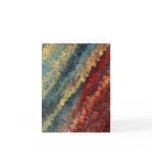 "Line in Time" Abstract Art Note Card