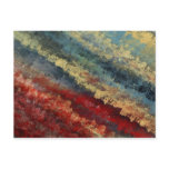 "Line in Time" Abstract Art Postcard
