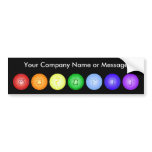 Line of 7 Chakras