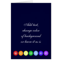 Line of 7 Chakras