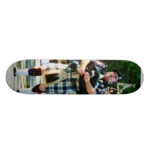 Line of Bagpipers Skateboard Decks