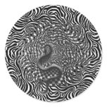 Linear Rush Serpent Weave Psychedelic Sticker