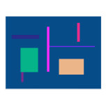 Lines 2 Air Force Blue Post Cards