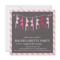 LINGERIE | BACHELORETTE PARTY INVITATION