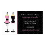 Lingerie Business Cards business cards
