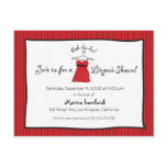 Lingerie Shower Invitation postcards