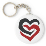 Linked Hearts keychains