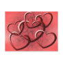 Linking hearts postcards