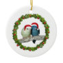 Linnie Christmas wreath Ornaments