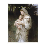 L'innocence by Bougeureau, christmas postcards