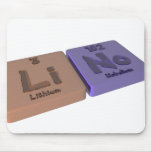 Lino as Lithium Li and Nobelium No mousepads