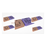 Lino as Lithium Li and Nobelium No photo cards