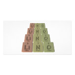 Lino as Lithium Nitrogen Oxygen photo cards