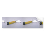 Lino knife bumper stickers