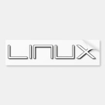 LINUX BUMPER STICKERS