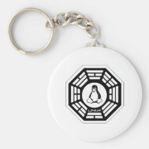 Linux Dharma Keychain