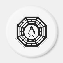 Linux Dharma Refrigerator Magnet