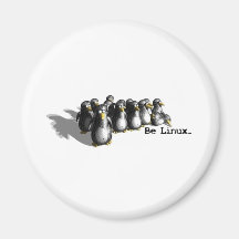 Linux Group Fridge Magnet