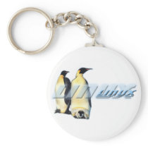 Linux Penguins Keychain