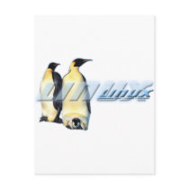 Linux Penguins Post Card