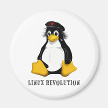 Linux Revolution Fridge Magnets