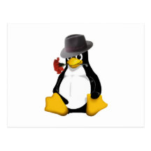 Linux tango post card