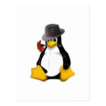 Linux tango post card