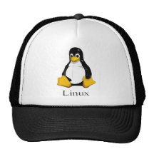 linux trucker hat